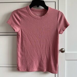 NWOT AE Waffle Hey Baby Tee